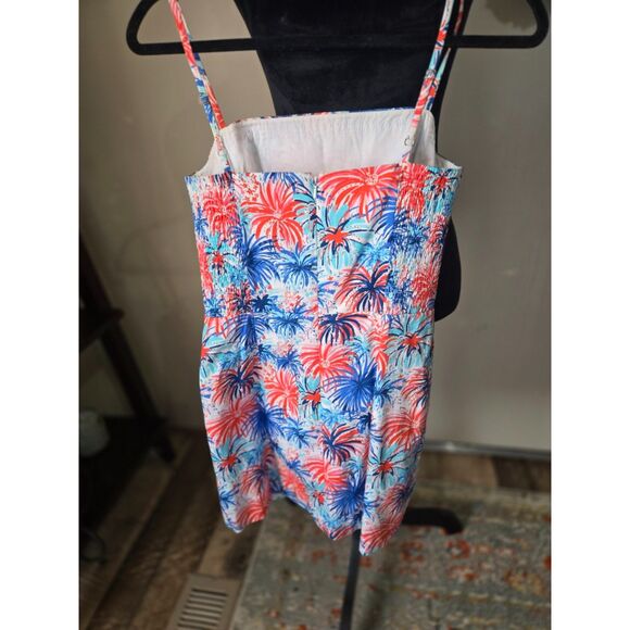 Lilly Pulitzer's "Feeling Sparks" Jesse Romper (4th of July) - Size 6 - Picture 3 of 5
